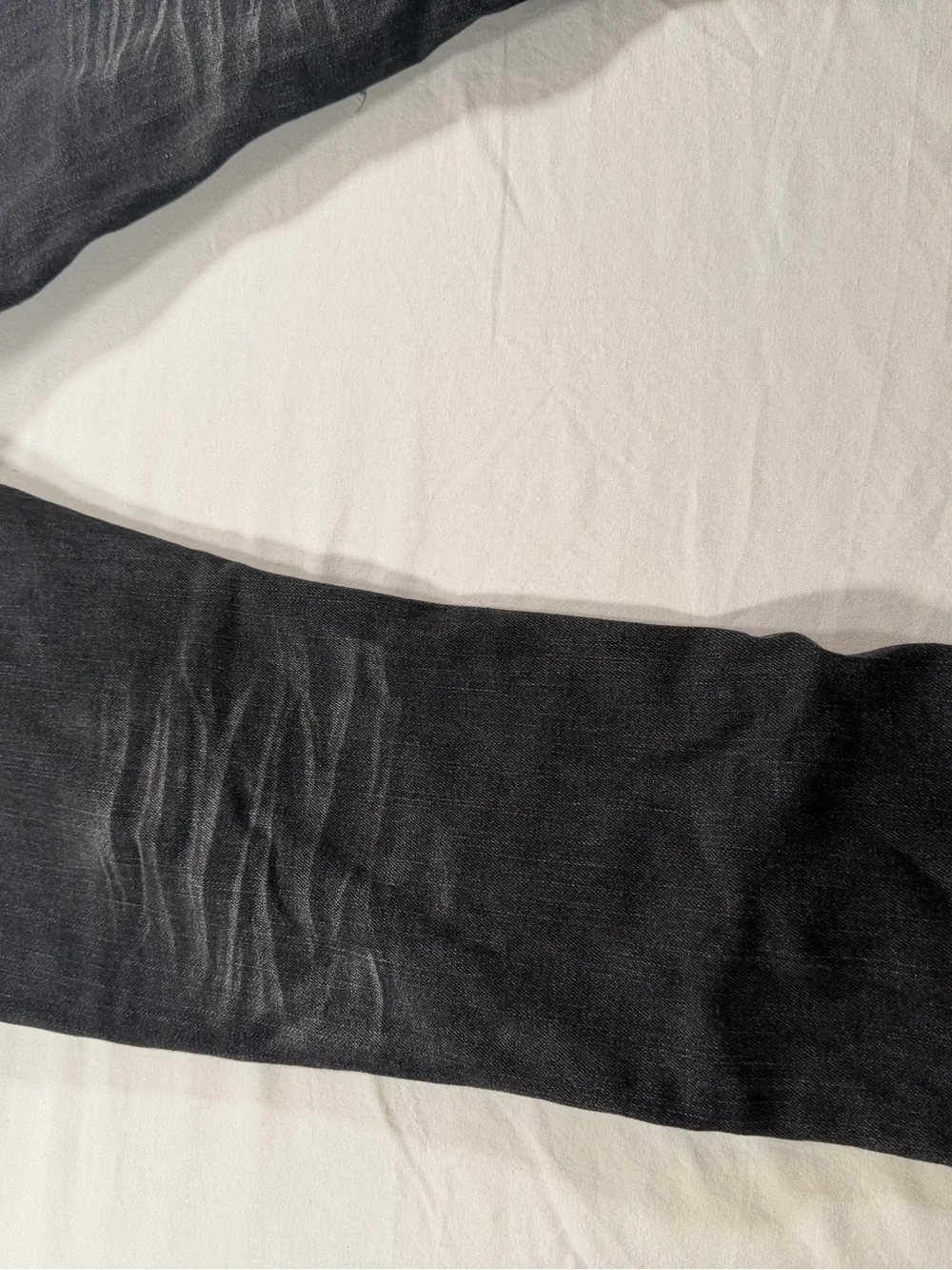 Rue21 Men's Charcoal Black Ripped Skinny Jeans 38x32